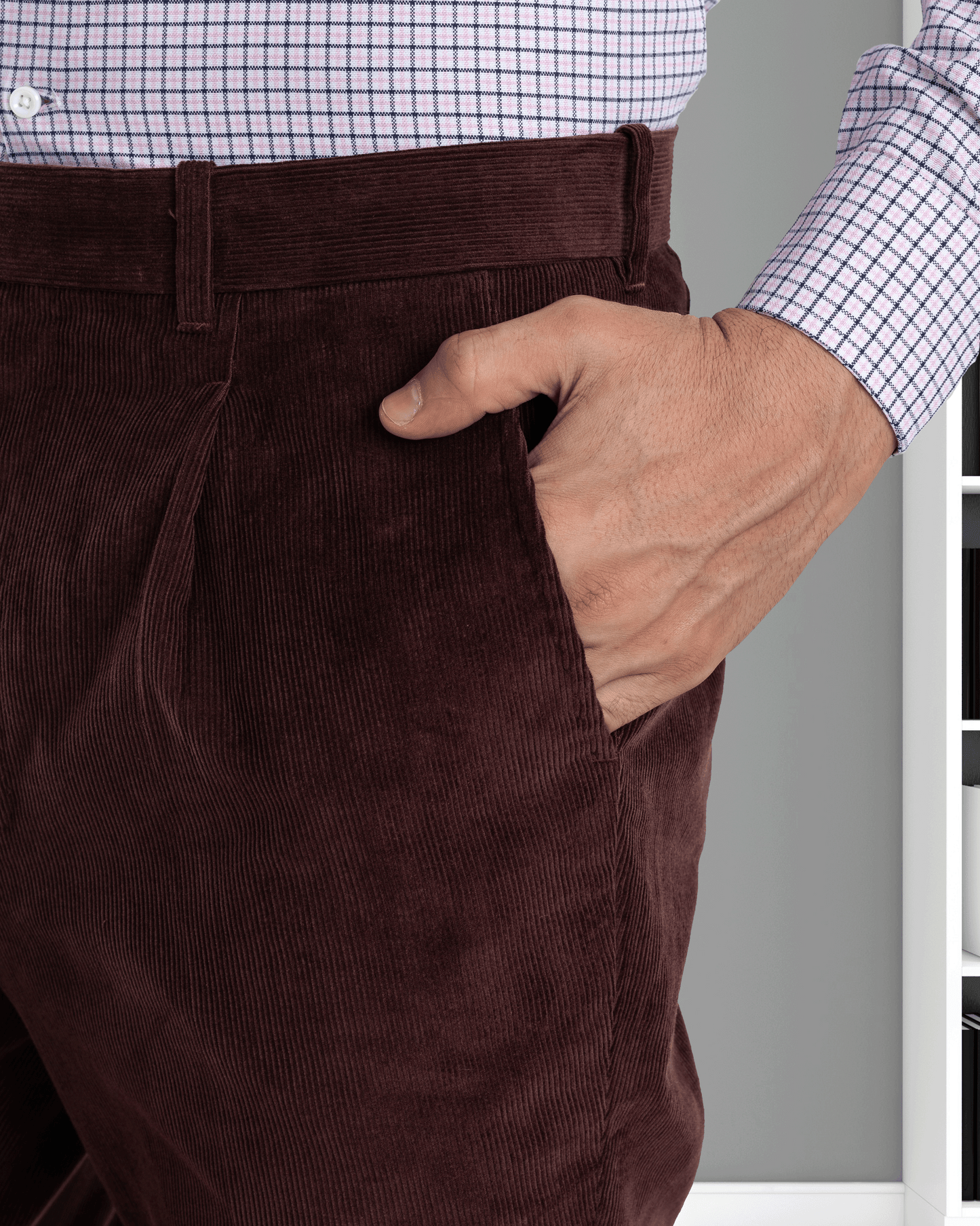 Brown 14 Wale Corduroy