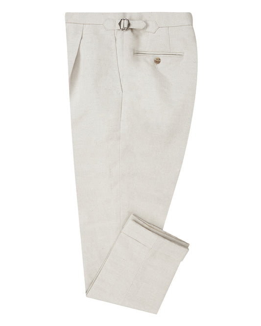 Linen: Heavy Vintage Cream Birdseye