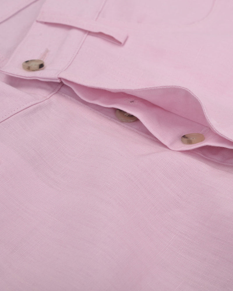 Dugdale-Leinen:Pink Uni