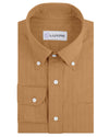 Baumwoll-Polyester: Sunset Orange End-on-End