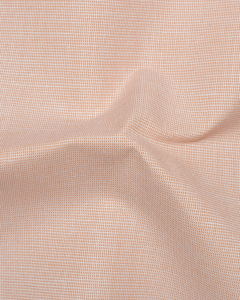 Cotton Poly: Hellorange Ende an Ende