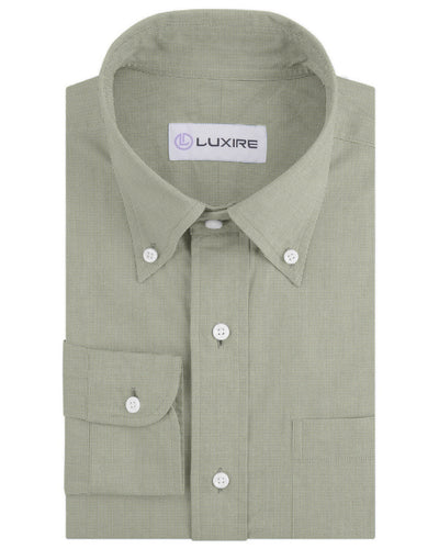Cotton Poly: Light Olive End On End
