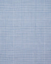 Light Blue and White Tattersall Checks