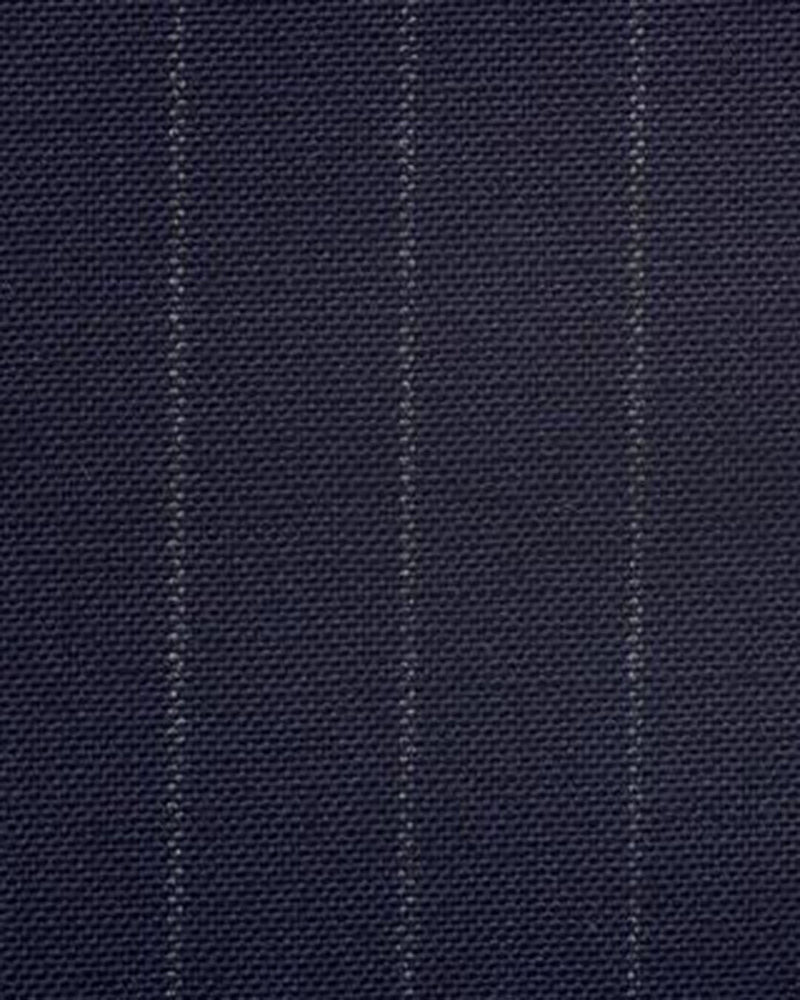 Dugdale Fine Worsted - Marineblaue Jacke mit Kreidestreifen