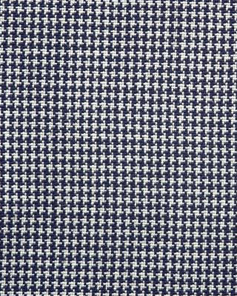 Dugdale Feine Kammgarnhose - Feiner Marineblauer Hahnentritt