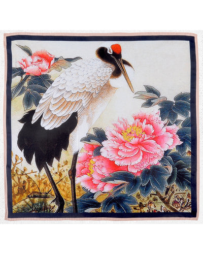 Pocket Square- Chinoiserie
