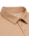 EZS Aria Beige Langarm-Polo