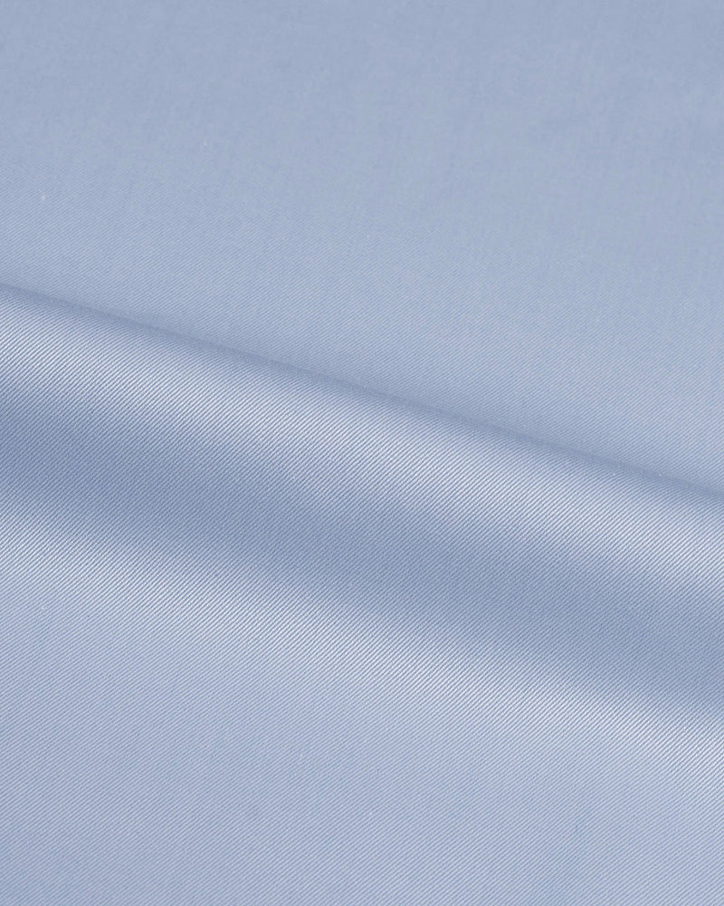 Brembana 2-Ply Giza Sky Blue Business Twill Shirt