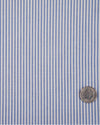 Blaues Bonbon-Streifen-Shirt