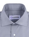Blaues Bonbon-Streifen-Shirt