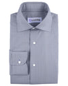 Blaues Bonbon-Streifen-Shirt