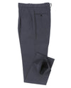 Hose aus grauem Schwefel-Twill