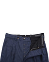 Minnis Flannel: Blaue Twill-Hose
