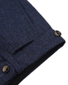 Minnis Flannel: Blaue Twill-Hose