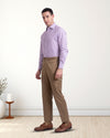 British Khaki Twill Chino 9 Oz