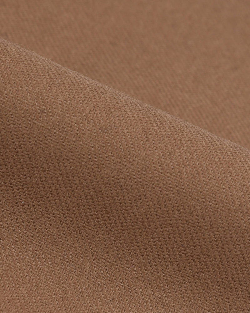 Pantalon plissé en flanelle légère kaki VBC