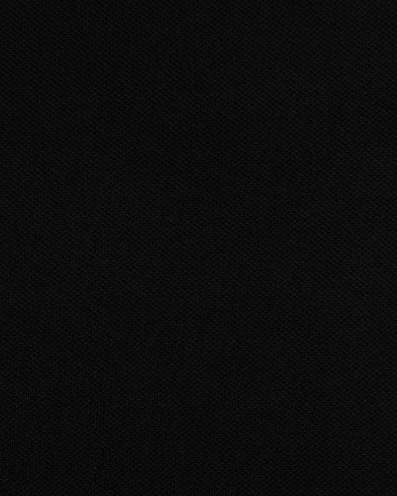 Coal Black Polo T-shirt