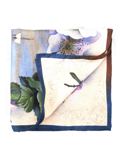 Flower Tiara-Pocket square