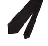 Cravate en flanelle marron chocolat foncé