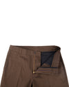 Brisbane Moss dunkelbrauner Twill