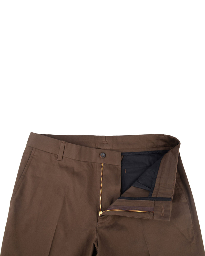 Brisbane Moss dunkelbrauner Twill