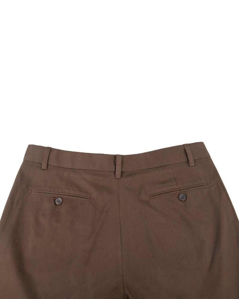 Brisbane Moss dunkelbrauner Twill