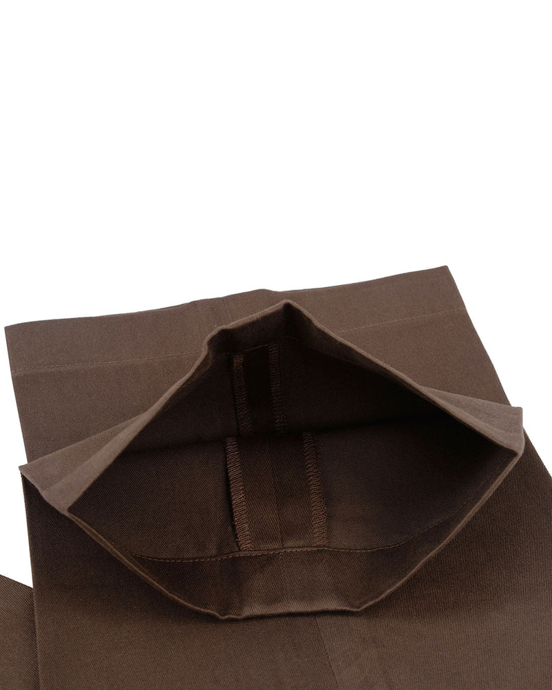Brisbane Moss dunkelbrauner Twill