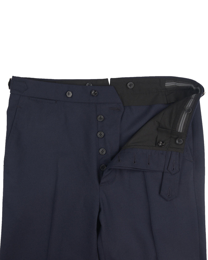 Dugdale Feines Kammgarn - Navy Plain