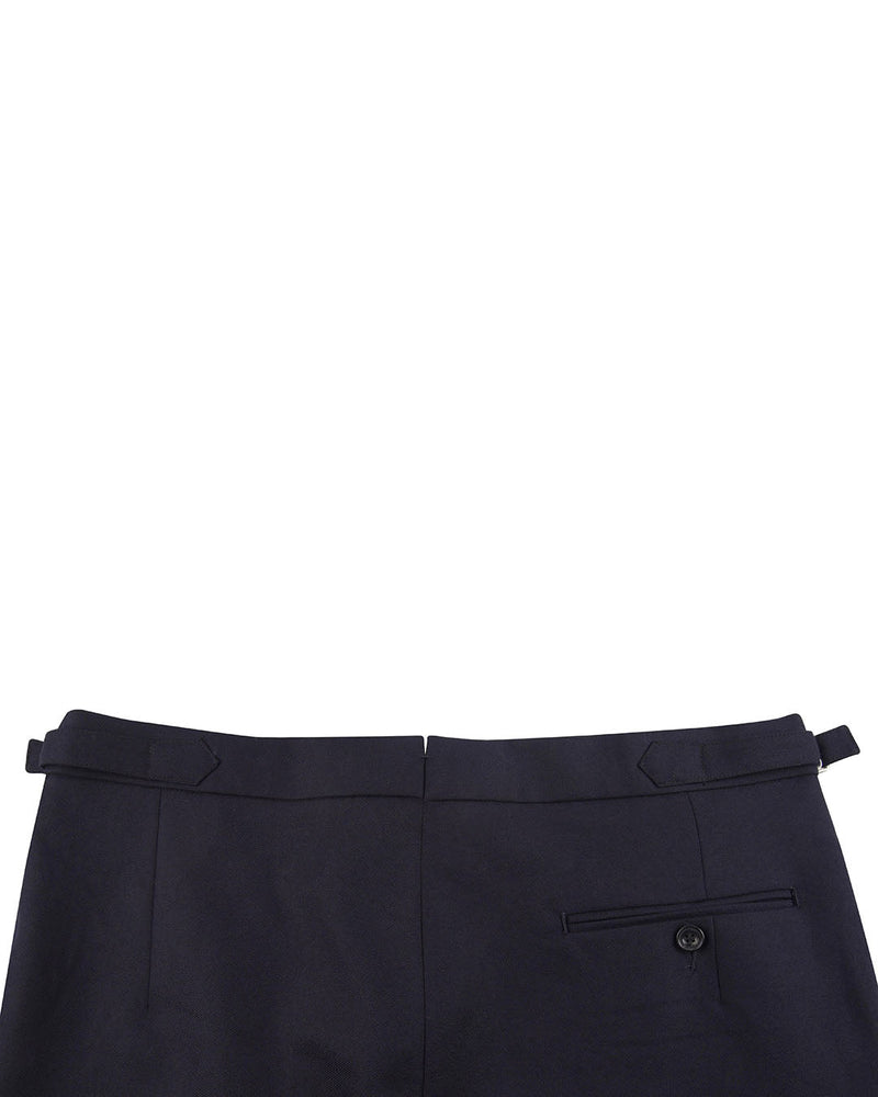 Flanelle Dugdale : Sergé bleu marine foncé 14 oz