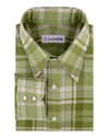 Twill Tartan Checks - Olivgrün