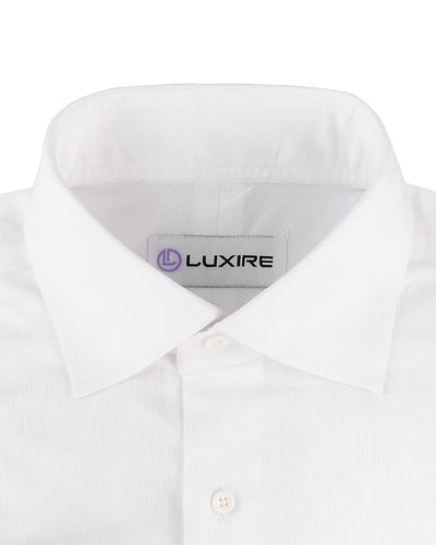 Luxire Presto: Monti White Self Textured