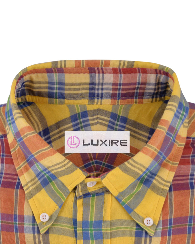 Été doux et lumineux : Madras jaune et rouge