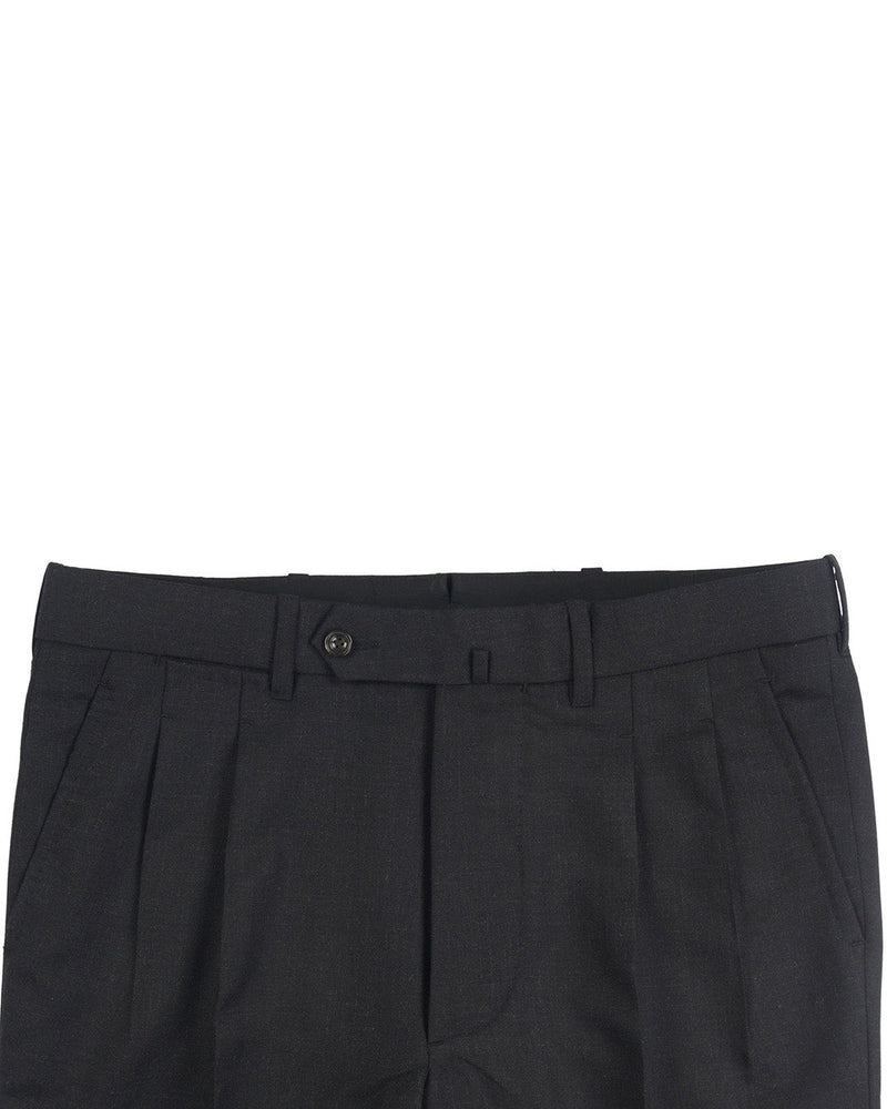 Dugdale Fine Worsted Pant - Charcoal Plain