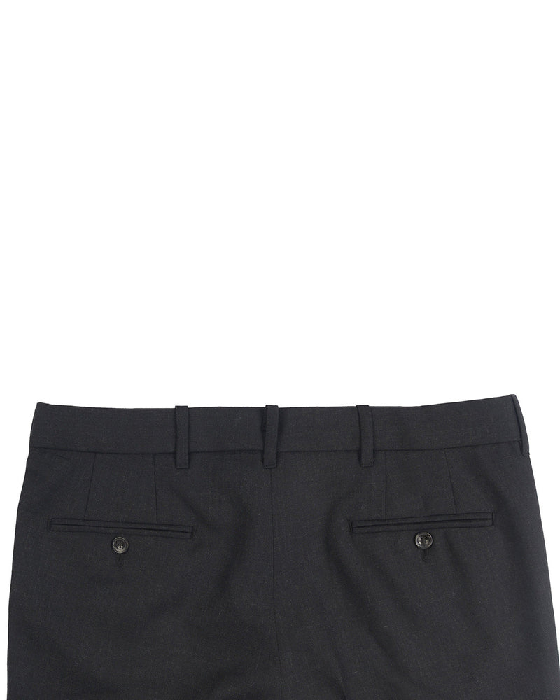 Dugdale Fine Worsted Pant - Charcoal Plain