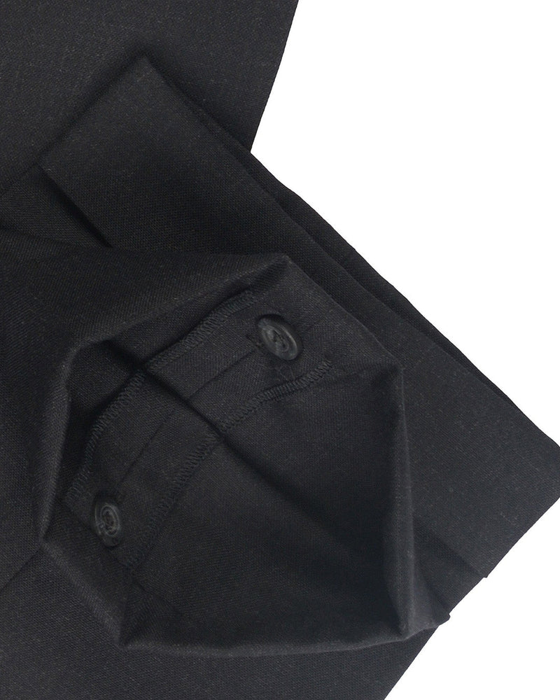 Dugdale Fine Worsted Pant - Charcoal Plain
