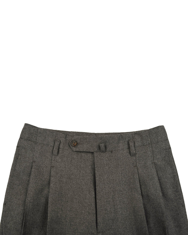 Minnis Flanell: Graue Kammgarnhose
