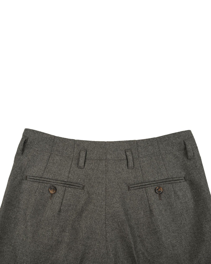 Minnis Flanell: Graue Kammgarnhose