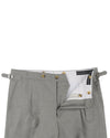 Holland &amp; Sherry Crispaire Light Grey Solid