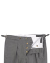 Flanelle classique en laine peignée Holland Sherry, gris foncé avec flanelle gris clair