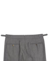 Flanelle classique en laine peignée Holland Sherry, gris foncé avec flanelle gris clair