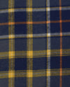 Grey Yellow Tartan Twill