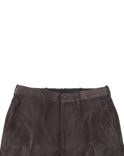 Brisbane Moss Grey 12 Wale  Corduroy