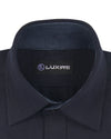 Dunkelblauer Flanell