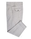 Chemise en flanelle Minnis - Gris clair uni
