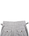 Chemise en flanelle Minnis - Gris clair uni