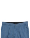 Blue Plain Cotton Pant