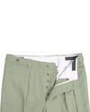 Lorbeergrüne Twill-Hose