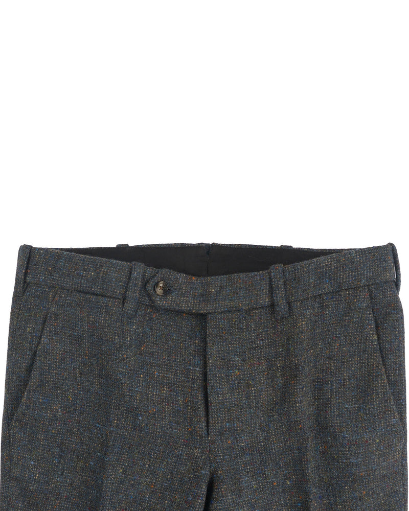 Molloy Plain Donegal Tweed Hose - Kieferngrün