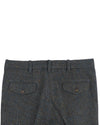 Molloy Plain Donegal Tweed Hose - Kieferngrün
