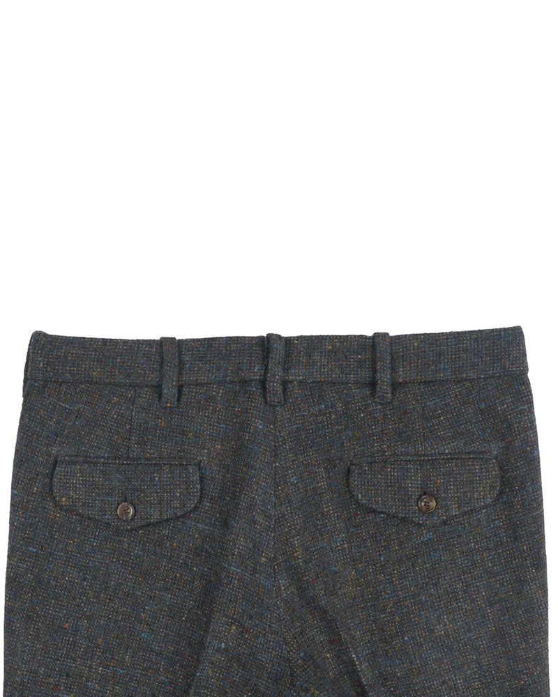 Molloy Plain Donegal Tweed Hose - Kieferngrün